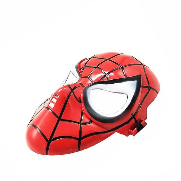 Marvel superhjälte spiderman mask scen rekvisita