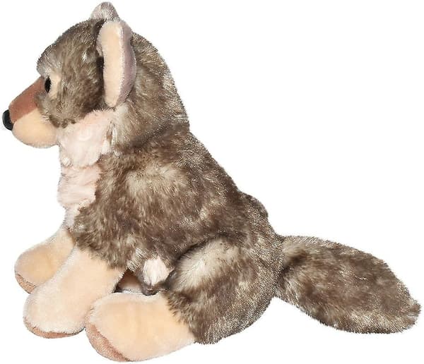 Wolf Plyschleksak Gosedjur Barnpresent 27cm