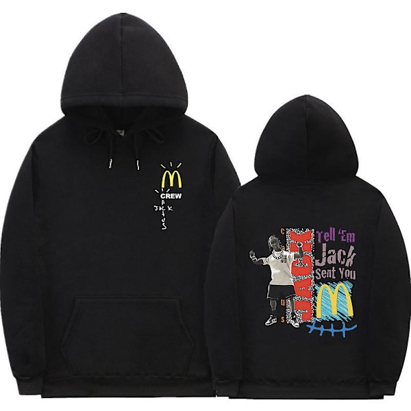 Cactus Jack Hoodie Män Kvinnor Dubbelsidig print Utseende Mamma I Can Fly Travis Scott Hoodies Unisex Hip Hop Streetwear Z0924*black1 M