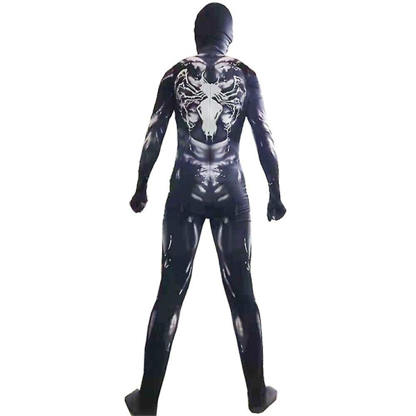 Barn Pojkar Halloween Superhero Venom 3d- printed Bodysuit Jumpsuit Cosplay Kostym Fest Fancy Dress Tmall 13-14 Years