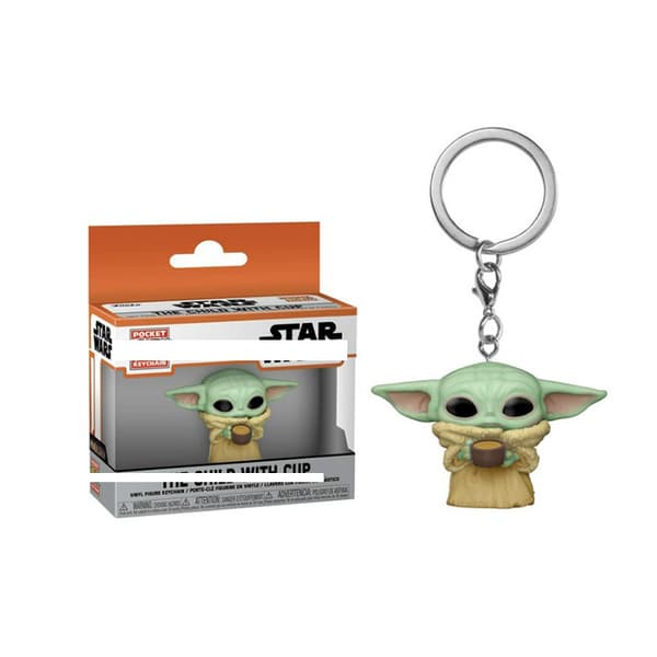Nyckelring "Star Wars" Yoda end vattenkopp