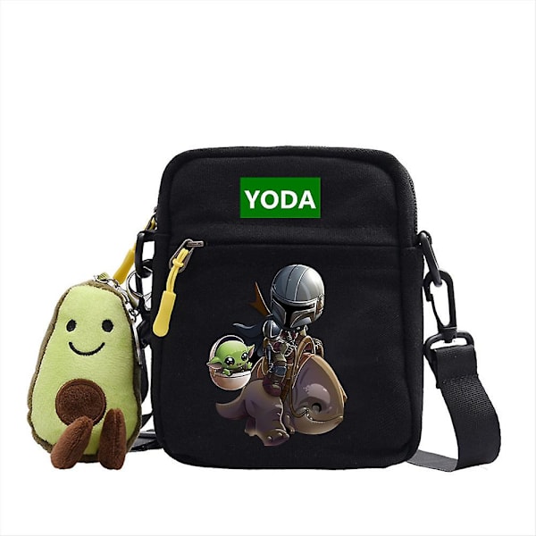 Star Wars axelväska Canvas Crossbody liten fyrkantig väska style 4