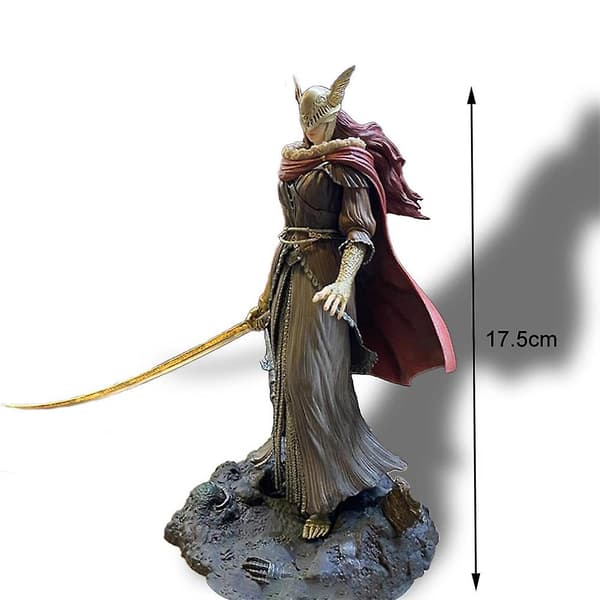 Elden Ring Valkyrie Staty Skulptur Figur Ornament Present