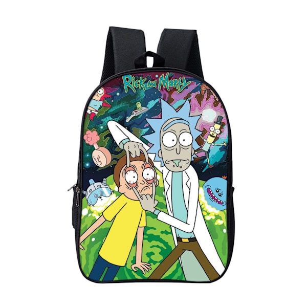 Rick and Morty Ryggsäck Rick and Morty Ryggsäck 16" Style 12