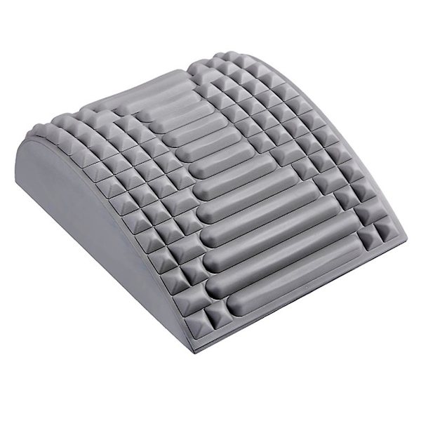 Rygg Magic Bår Smärtlindring i ländryggen Spine Massager Support Posture Relief Gray