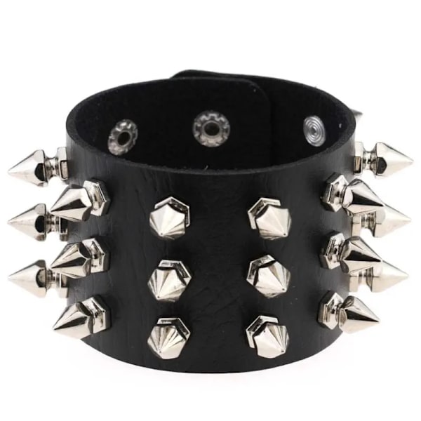 Kvinnliga masker i läder, halv ansiktsmask, räv cosplay läder, Halloween fest bal punk vuxenspel leksaker tillbehör Bracelets E