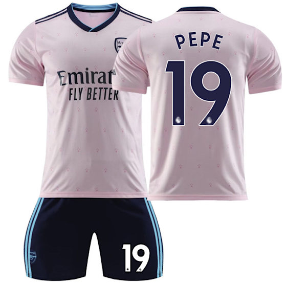 22 Arsenal tröja 2 away NO. 19 pepe tröja 2XL(185195cm)