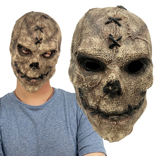 skalle mask skräck huvudbonader cosplay rekvisita