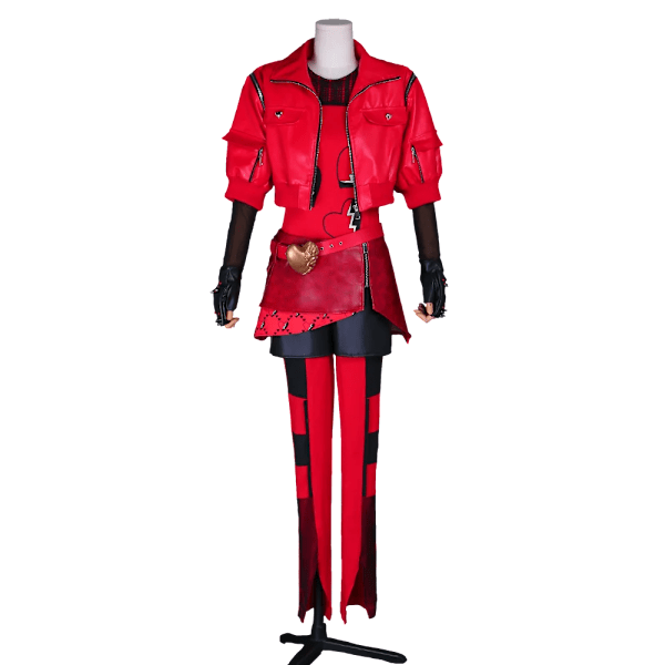 incosplay Descendants The Rise of Red  Rise Female Lord cos Clothing Little Red cosplay Clothing Women's Suit presale XS Red