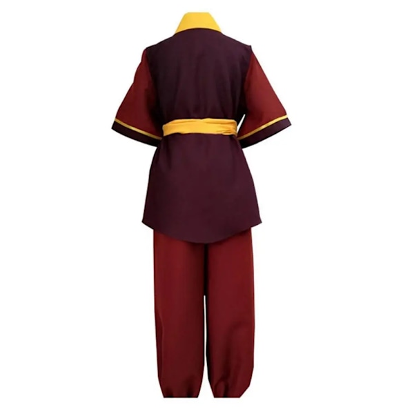 Avatar Zuko Cosplay Topp Byxor Bälte Kostym Vuxen Man Manlig Fantasia Rollspel Kläder Halloween Karneval Diaguise Dräkt XXL Style A