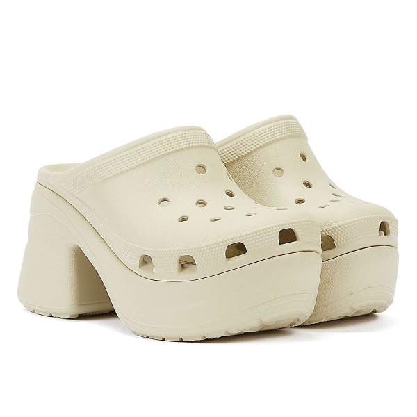 Crocs Siren Clog Vita sandaler för kvinnor White UK 5 / EUR 37-38 / US 7