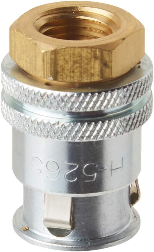 Haltec H-5265 Standardborrning låsbar luftchuck, guld