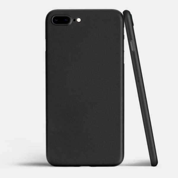 Mattsvart case till iPhone 8 plus - 0,3 mm null none