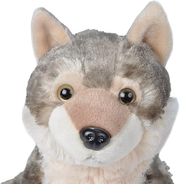 Wolf Plyschleksak Gosedjur Barnpresent 27cm