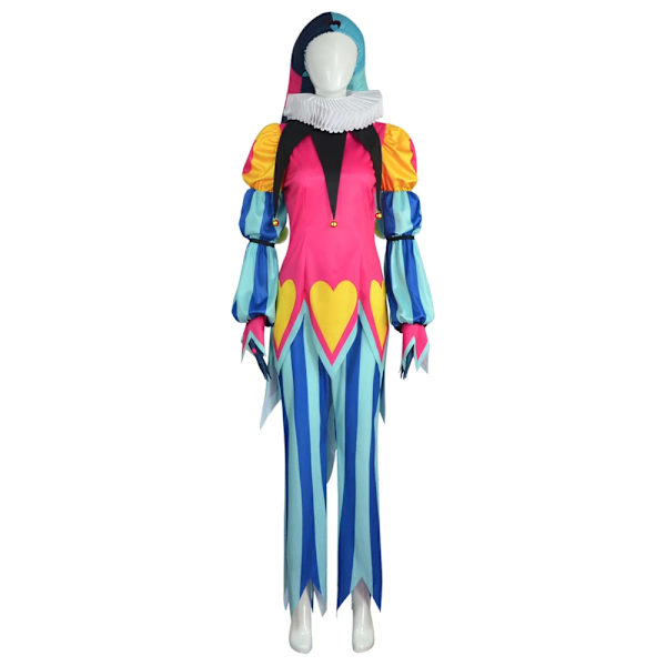 Fizzarolli Cosplay Fantasia Kostym Förklädnad för Vuxna Kvinnor Kläder Hatt Set Rollspel Anime Outfits Halloween Karneval Dräkt XL Female