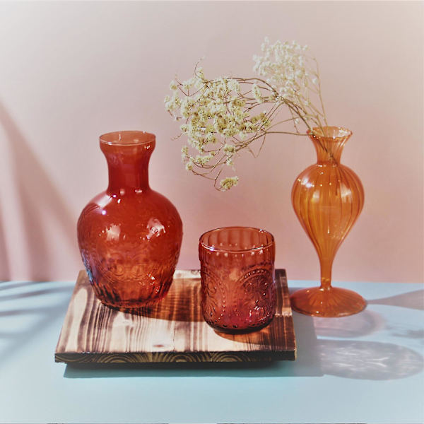 Juice Kanna Set Bediside Karaff Med Glaskopp Vardagsrum Kök Sovrum Vatten Kanna Set purple