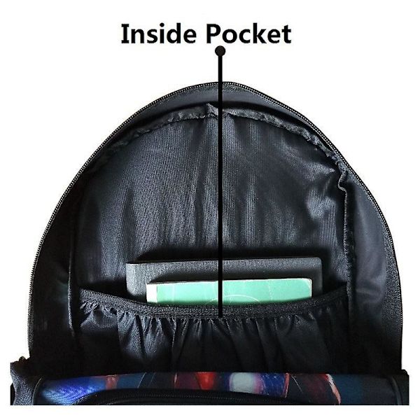Undertale Game Perifer Undertale Schoolbag Grundskoleelever Printed tecknad Anime Ryggsäck null none