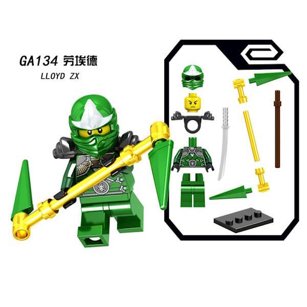 Fantom ninja byggklossar set