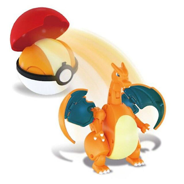 Pikachu eldspridande drake Super Dream Transformation Set