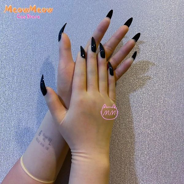 Hazbin Rosie Cosplay Röd Klänning Hotel Overlord Kläder Spik Anime Cosplay Kostym Dräkt Kvinnor Fancy Halloween Fest Vuxen Outfit S Nail gloves