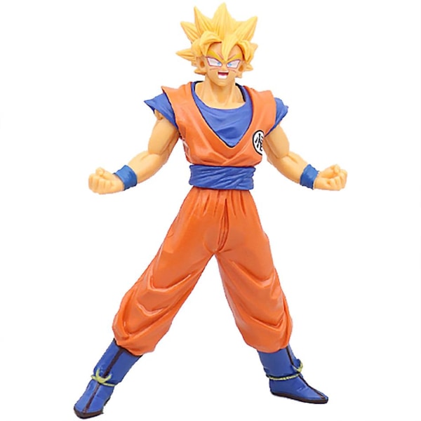 Dragon Ball Z Super Saiyan Anime Statyett Modell Gk Rose Goku Action Figur Dbz Gohan Figurer Vegeta Staty Collection Toy Figma C 16.5cm9