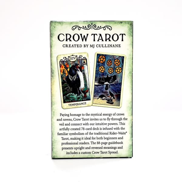 2023 nya Crow Oracle Tarot Card-kort