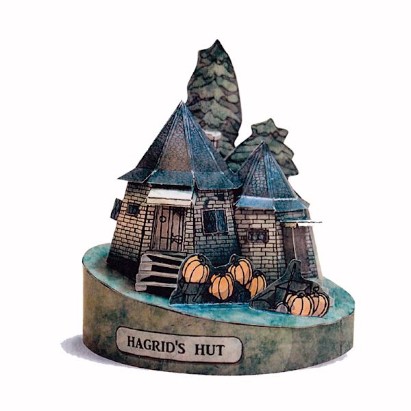 Harry Potter Hagrid House kroppspappersmodell