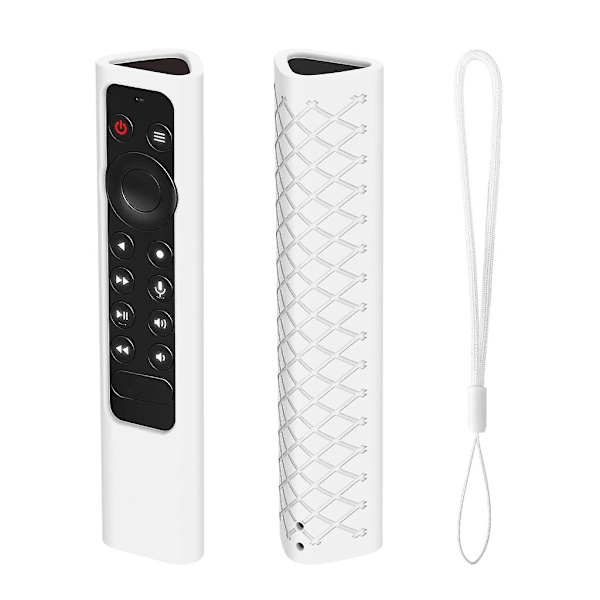 Cover för Nvidia Shield Tv Pro Fjärrkontroll Lättviktsfodral White