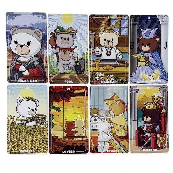 Teddy Oracle Tarot Card Spådomskort