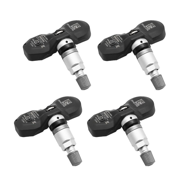 4 st bildäckstrycksmätare sensor Tpms 7pp907275f för - A4 B7 B8 A6 A8 D4 R8 S4 - 433mhz black none