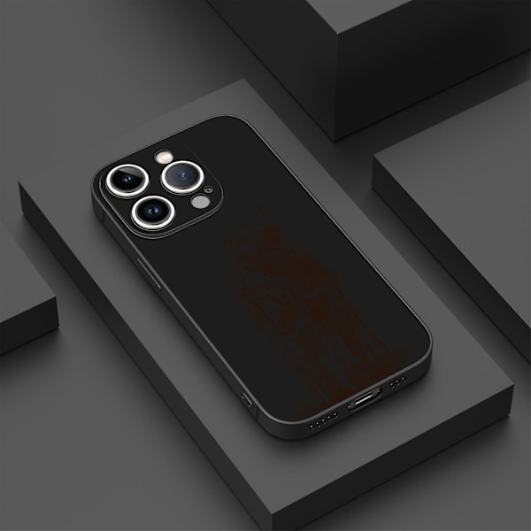 Creative Cartoon TPU Gummi Stötsäkert Phone case För Iphone 15 Case Series Style A White Ypdt1599