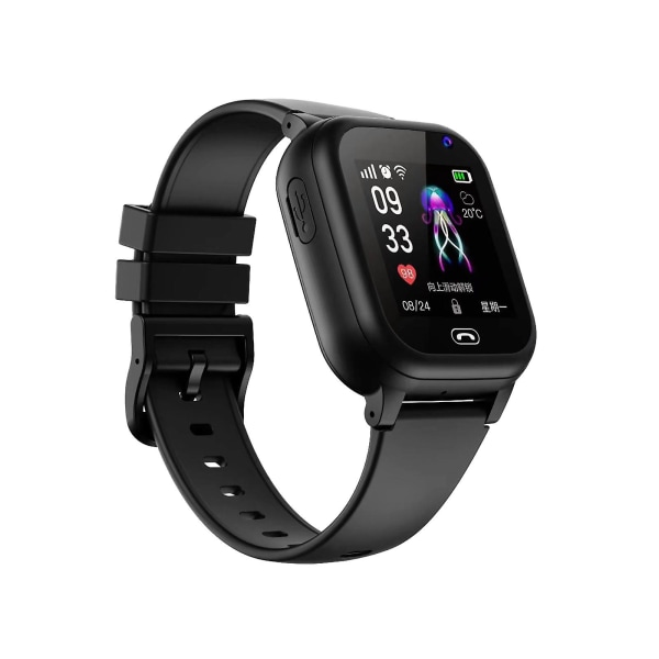 S30 Smart Watch For Kids Girls Boys - Smart Watch For Children, Utrustad med musikspelare, väckarklocka, kamera, väderkalender, jul Black