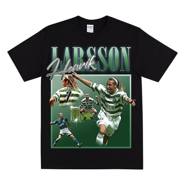 Henrik Larsson Homage T-shirt Black XXL