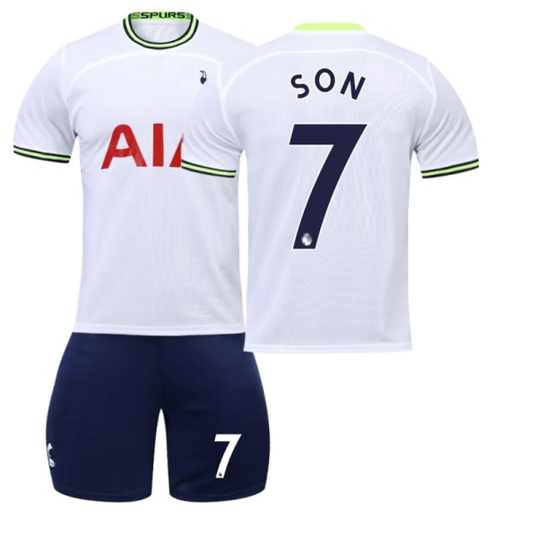 22 Tottenham tröja hemmaplan NO. 7 Son tröja #18