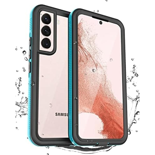 WIFORT Samsung Galaxy Note 20 Ultra Vattentätt case Inbyggt cover Vattentåligt hölje Skyddande fallskydd Hårt, Shockpr S22 Teal