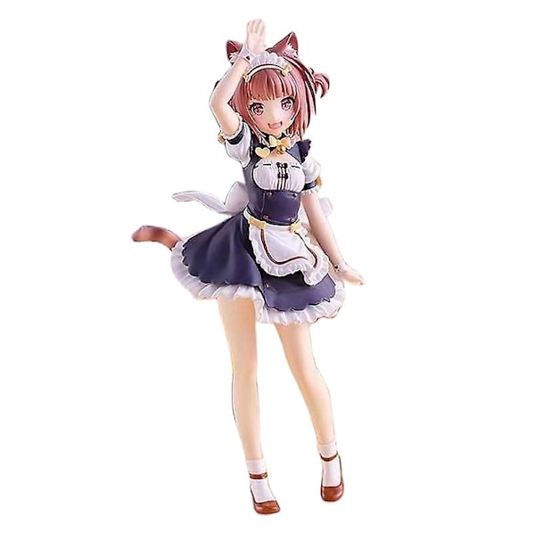 20 cm Nekopara Anime Figur Choklad Vanilj Azuki Kokos Lönn Kanel Pop Up Parade Pvc Action Figur Sexig tjej Figurine Leksaker C 17cm not box