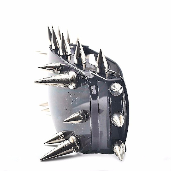 Rivet Beautifygae New Overized Mirror Hadeae Meta Futuritic Femae Glasögon black 25