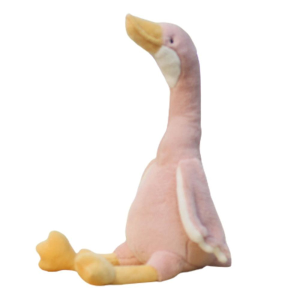 Tecknad Swan Gosedjur mjuka plyschleksaker för barn Pojkar Flickor Presenter Pink