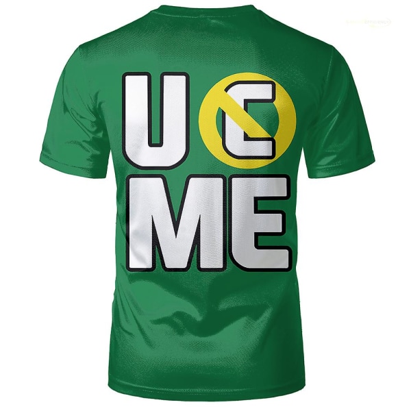 Wwe John Cena "Big Money" T-shirt Outdoor Entusiast kortärmad 4XL