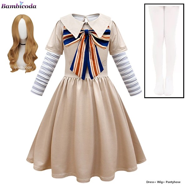 MEGAN Cosplay-klänning för barn, flickor, kvinnor, AI-dockor, robotar, Megan-klänningar, uniform, två tusen tjugotre Halloween-kostymer b3 XL