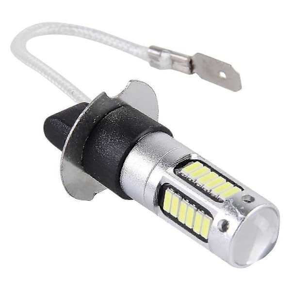 stk H3 10W 30 SMD-4014 LED tåkelys til bil, DC 12V hvitt lys White Light