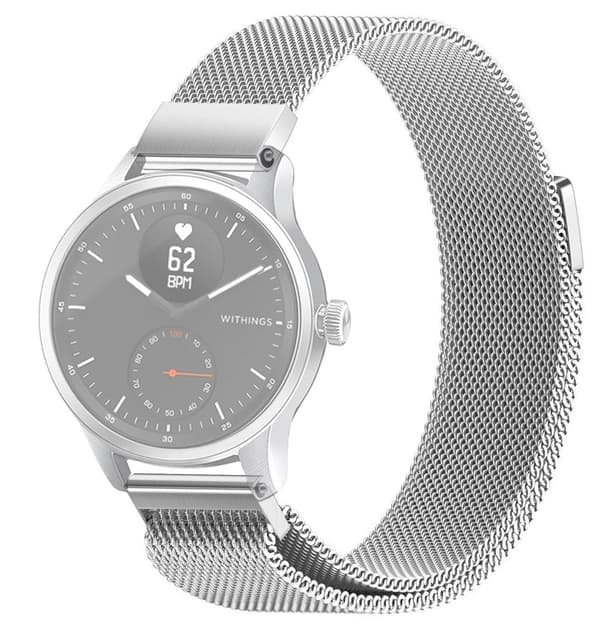 SKALO Milanese Loop til Garmin Venu 4 41mm - Flere farver Silver silver