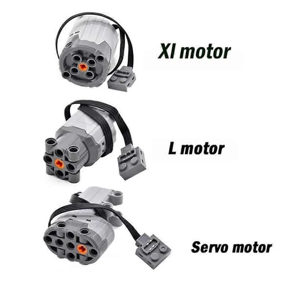 Tekniske Dele Motor Byggeklods Motor Servomotor 88004 til Power Functions Elektrisk Samlet Byggeklods Legetøj