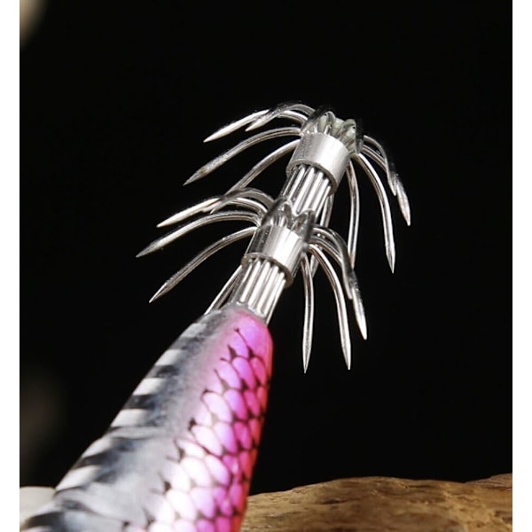 Fiskedrag Räka | Med Skrammel, Självlysande Ben | 11.5cm, Grön