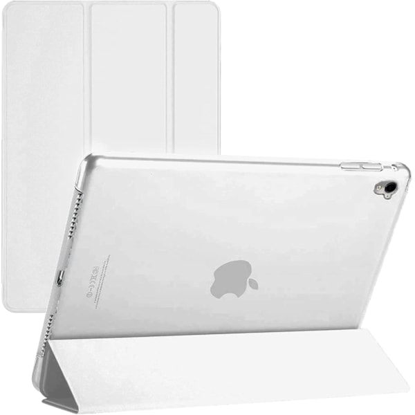 1 st Smart Fodral Ultratunt Magnetiskt Skyddsfodral för iPad 10.2 Tum med Auto Wake/Sleep Funktion (Vit)