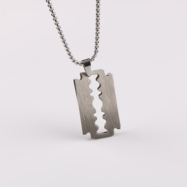Halsband - Rakblad | Rakblad - Silver Edition | Unisex S
