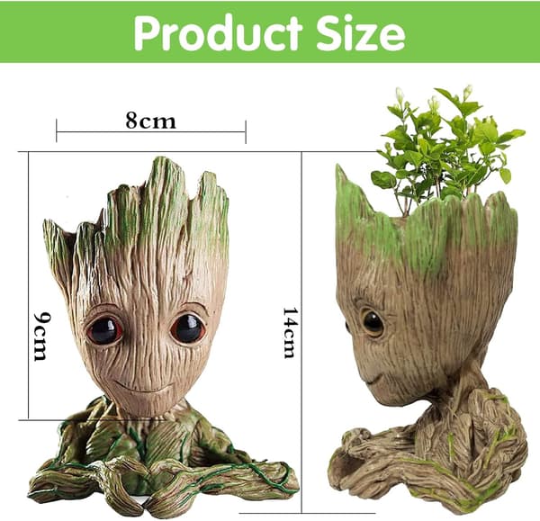 Baby Groot Blomkruka, Baby Groot Actionfigurer Mode Guardians