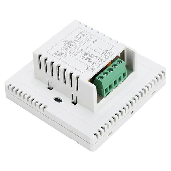 AC220V Termostat Vand Gulvvarme Temperaturregulator Panel med LCD-display