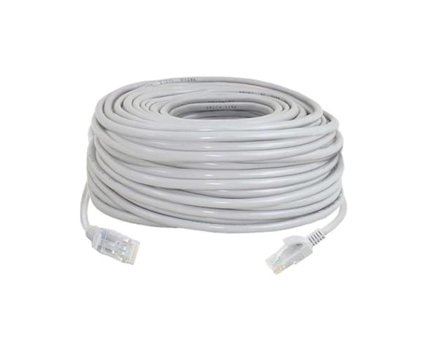 30m - Nettverkskabel - Cat5e - Internettkabel grå gray