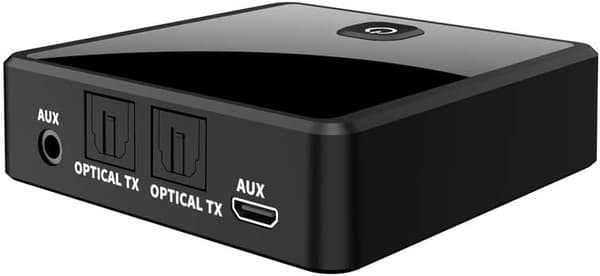 Bluetooth Transmitter Receiver, Trådløs Lydadapter, Understøtter Optisk, Audio TV Fiber Optisk Bluetooth Transmitter Receiver